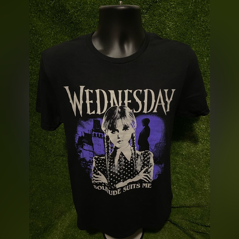 Wednesday Addams Family Graphic Tee